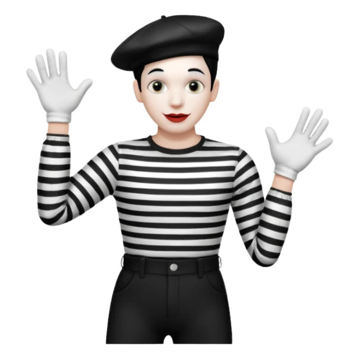 Mime sticker