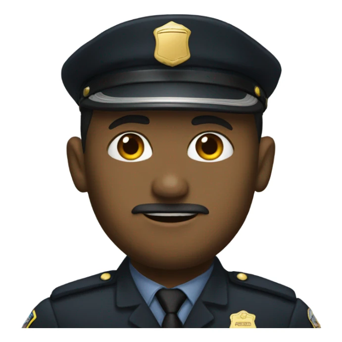 a custom officer sticker