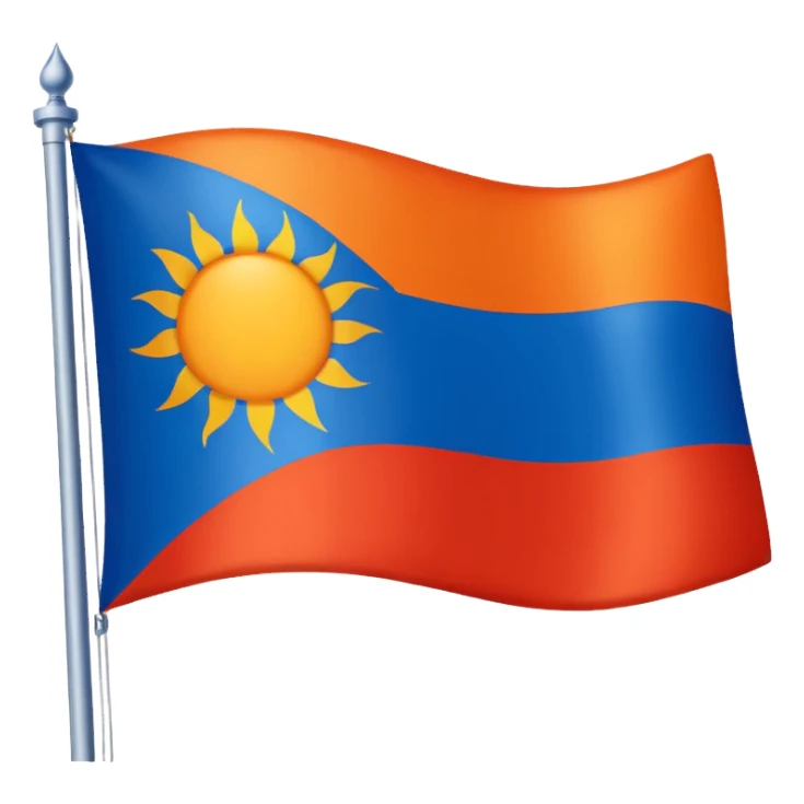 Drapeau Katangais sticker