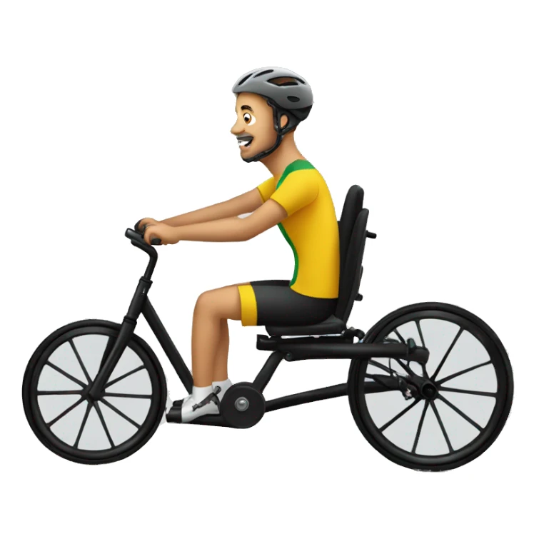 perso. handbike sticker