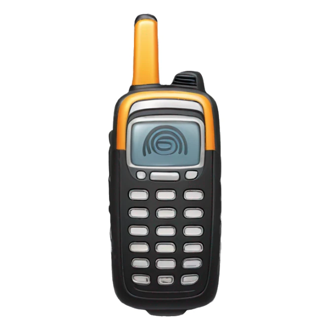 walkie talkie sticker