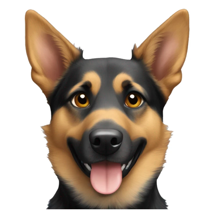 Cattle dog German shepherd mix sticker