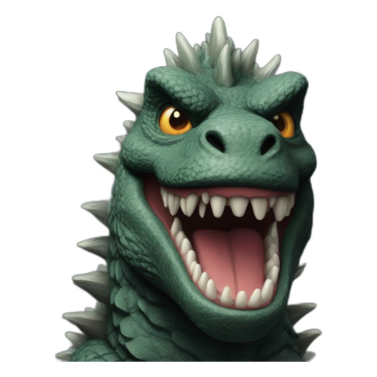 Godzilla sticker