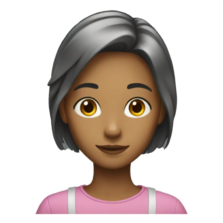 Girl that works in IT sticker