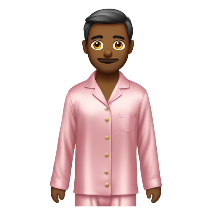 Satin pyjama  sticker