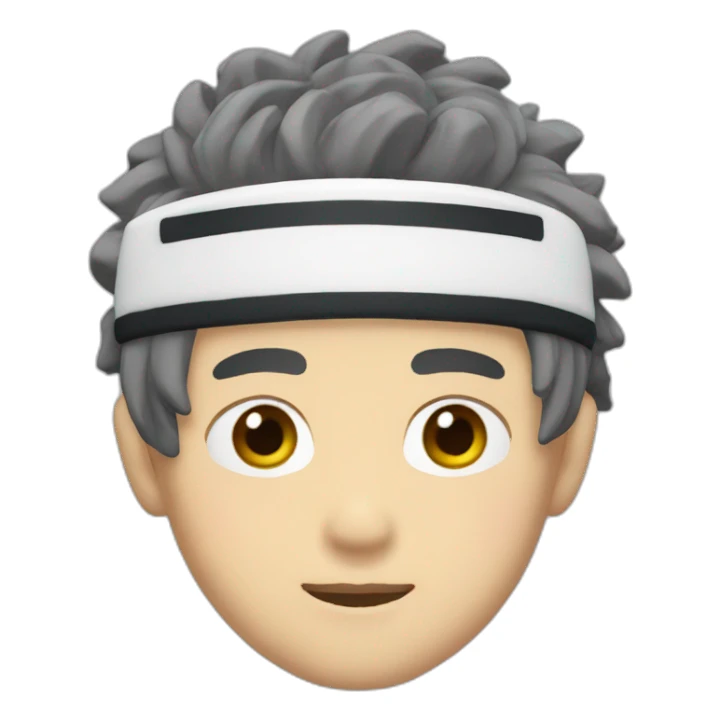 satoru gojo with headband sticker