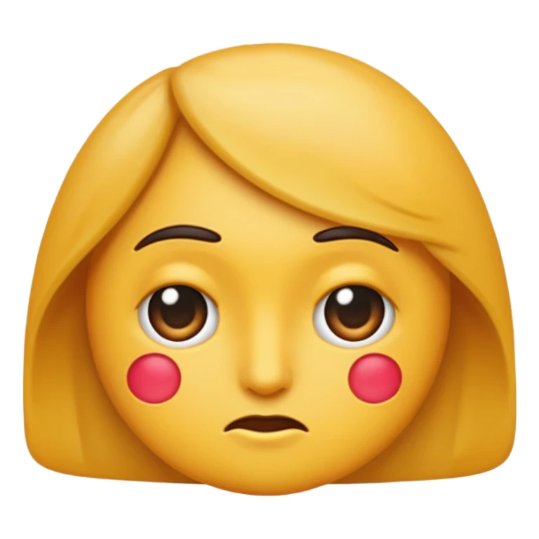 And emoji looking back giving a bombastic side eye sticker