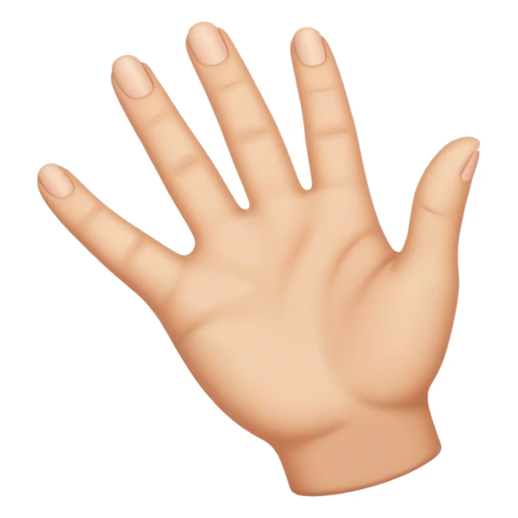 sorry hand emoji sticker
