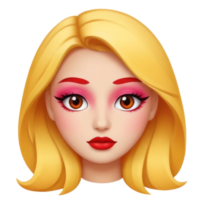 emoji for beauty هفثو like Rouge sticker