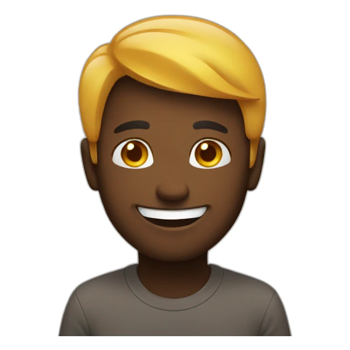 Smile-emoji-friend sticker