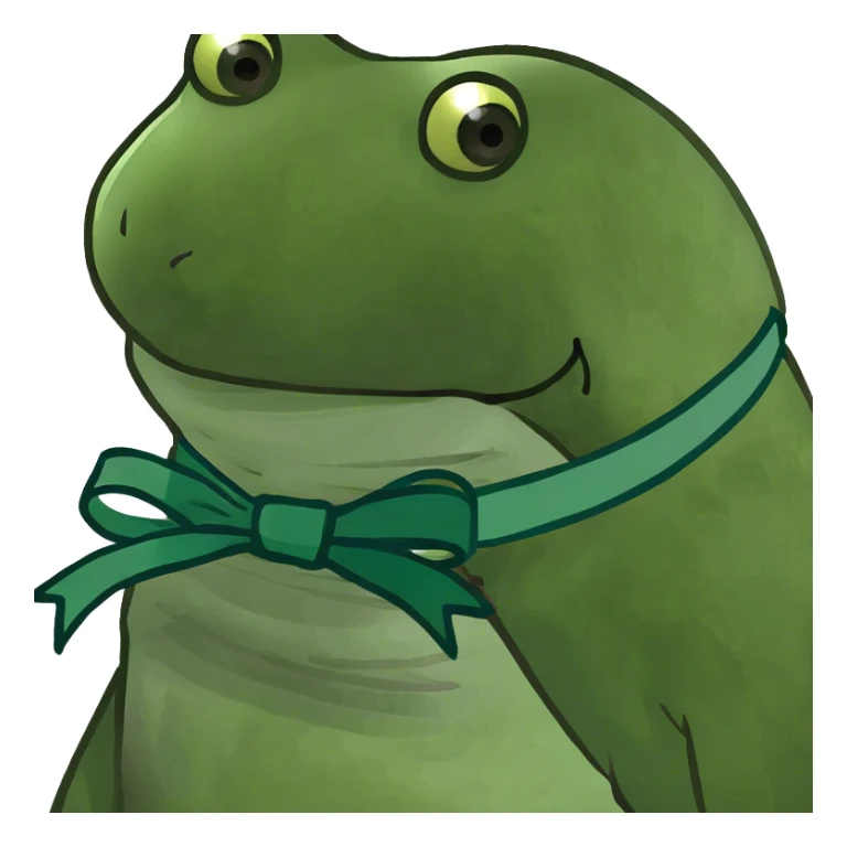 Coquette ribbon sticker