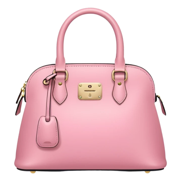 pink bag sticker