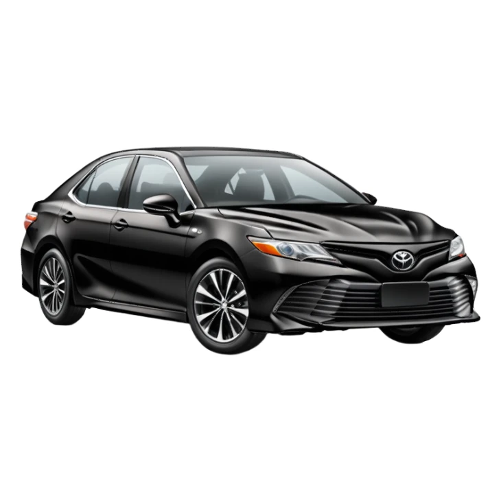 Black Toyota Camry  sticker