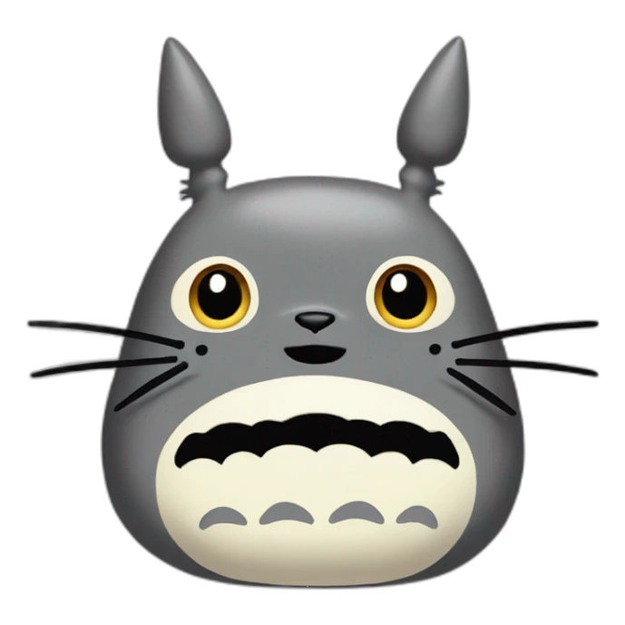totoro-(proportional) sticker