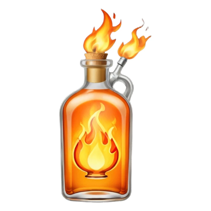 Molotov cocktail sticker