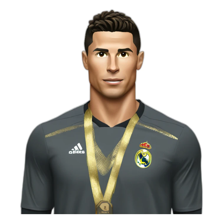 Cristiano ronaldo vestido de drip sticker