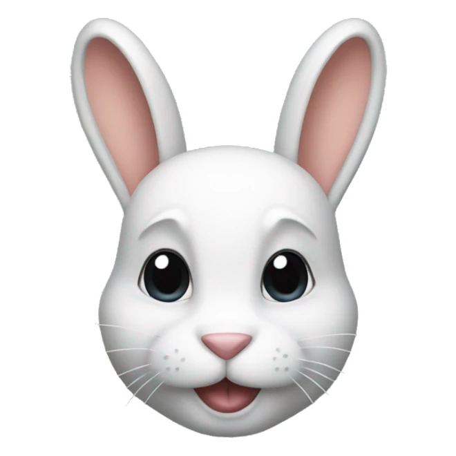 rabbit wear airpod maxes sticker