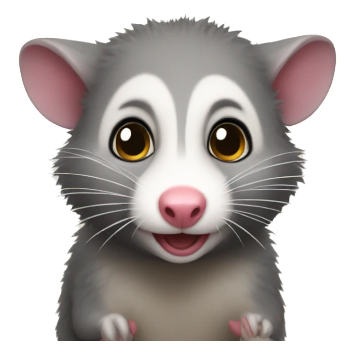 possum plead sticker