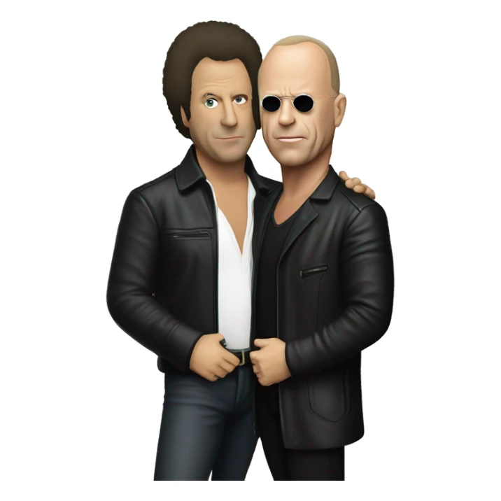 billy joel and sting sticker
