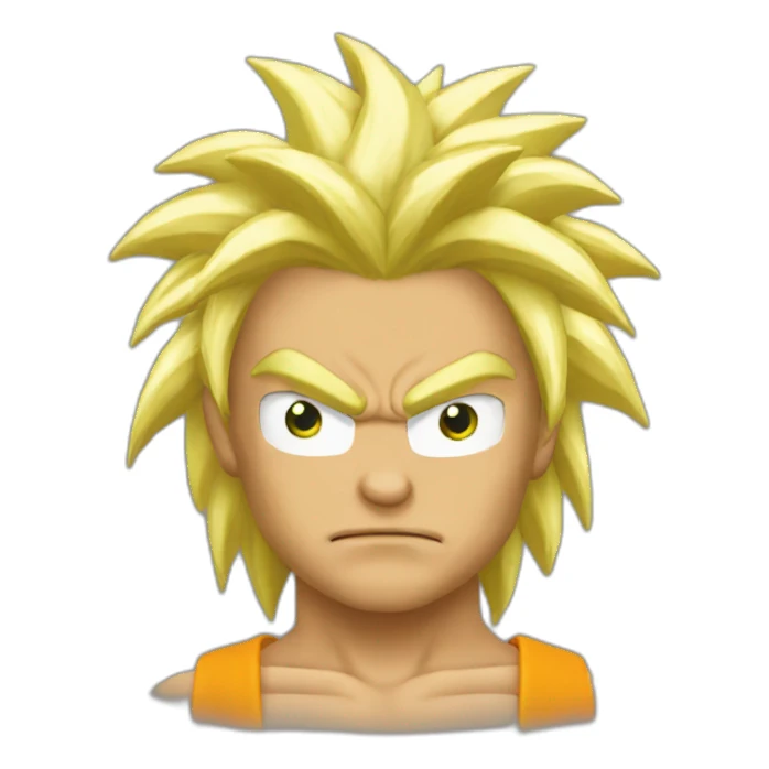 pepe super saiyan 3 sticker