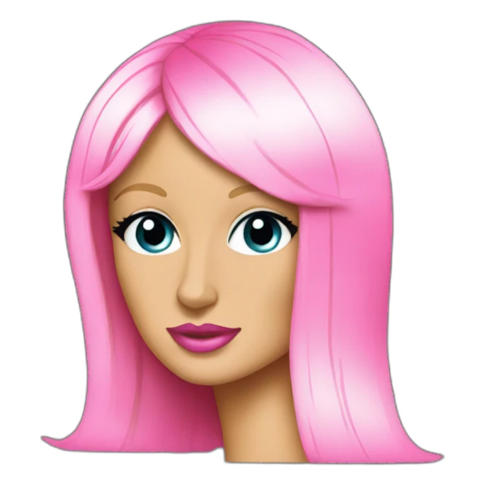 pink Paris hilton sticker