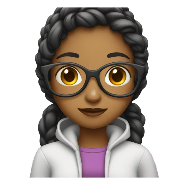 girl programer sticker