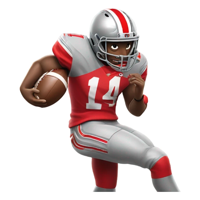 Ohio state Buckeye football  sticker