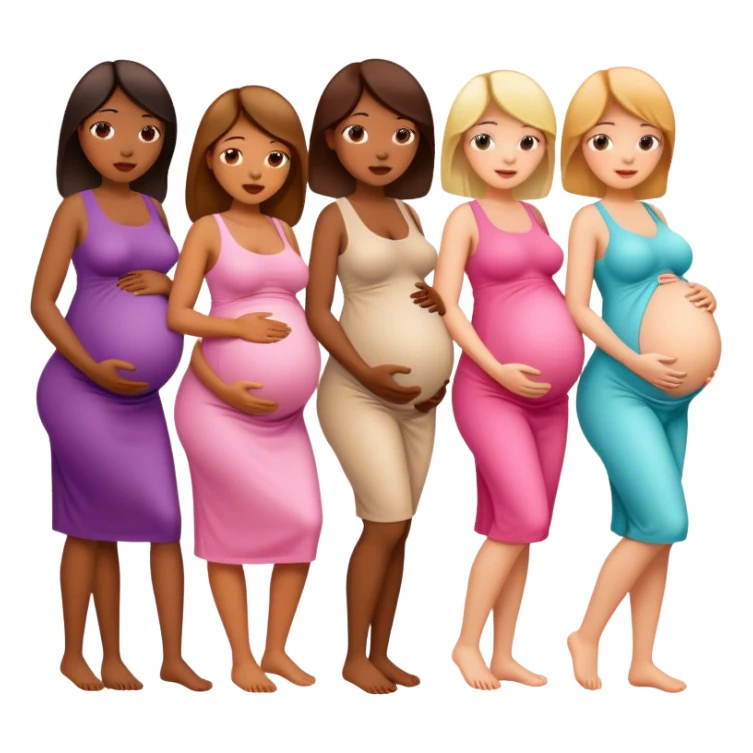 Pregnant women sticker