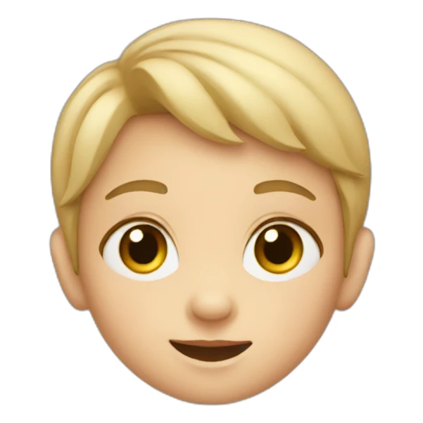 a child wearing hearing aids sticker