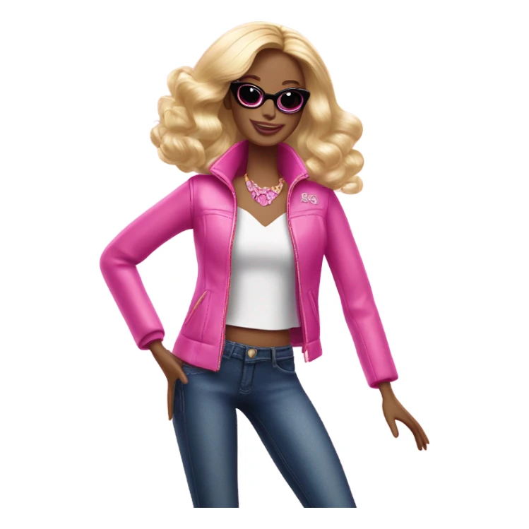 Sealy as Barbie  sticker