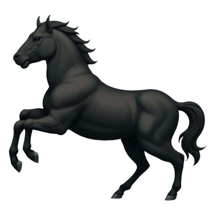 centaur bull siluet sticker