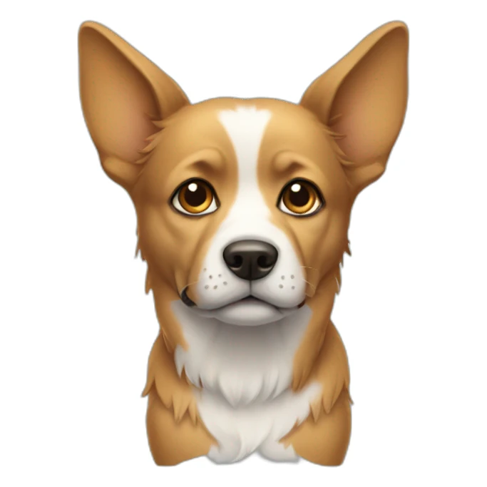 dog with wings sticker
