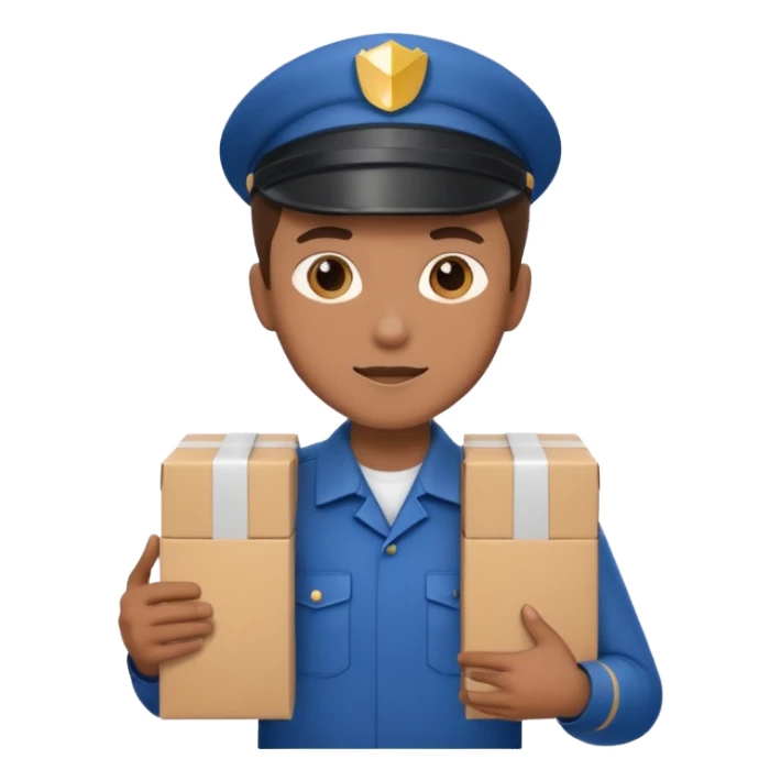 Delivery Courier sticker