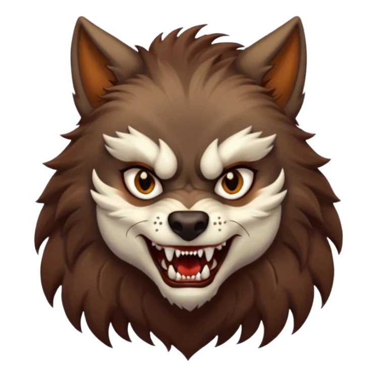 Female Werewolf sticker