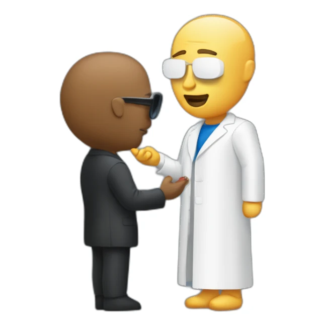 Morpheus proposing red or blue pill sticker