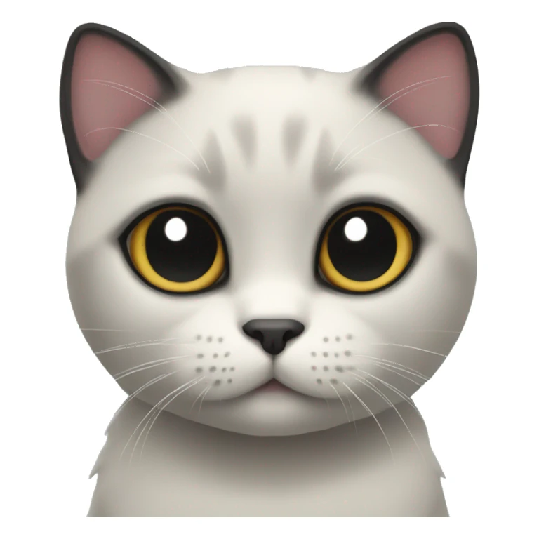 Black munchkin cat sticker