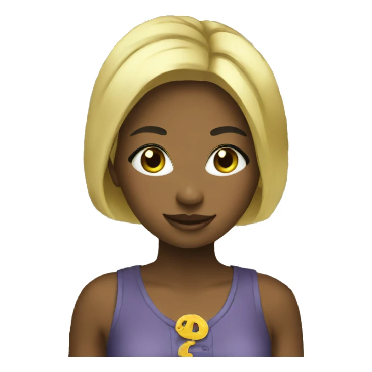 Girl with money sticker