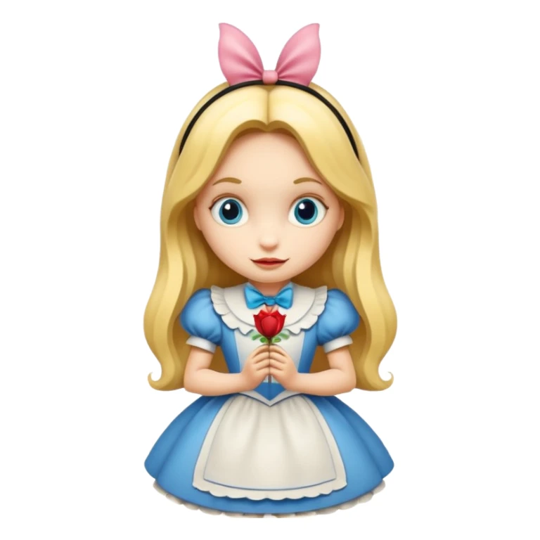Alice in wonderland sticker
