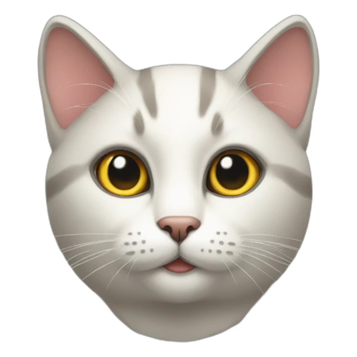 cat at hackathon sticker
