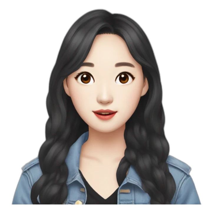 Park Soeun from weeekly sticker