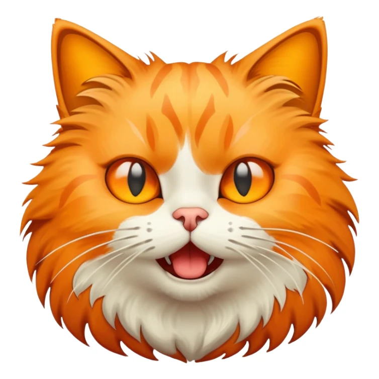 cat groaning  sticker