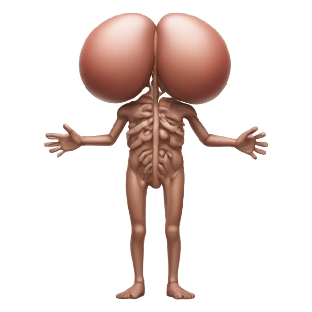 body without organs sticker