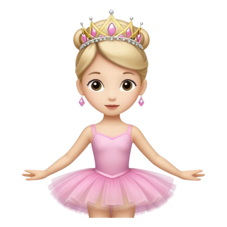 ballet bun princesses sticker