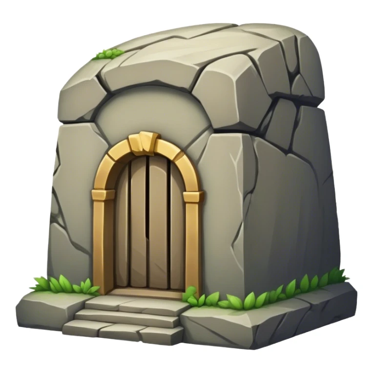 an empty tomb sticker