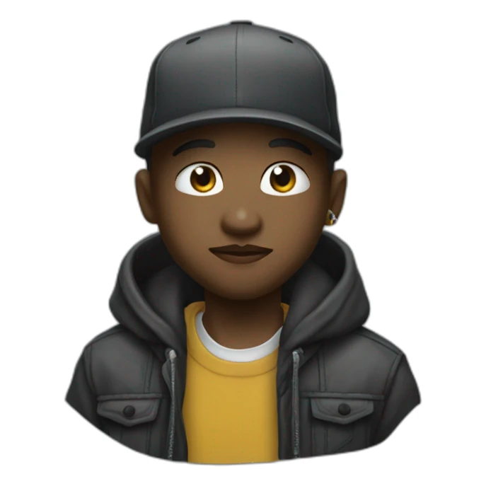 Ninho le rappeur rit sticker