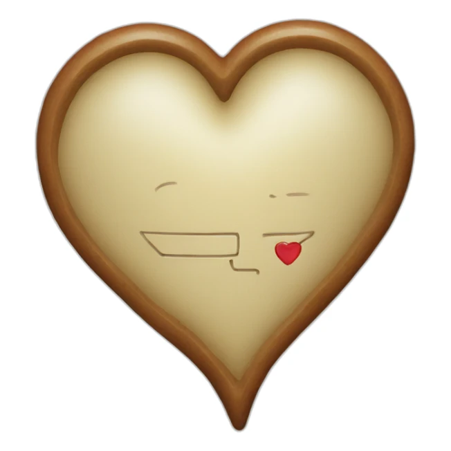 a heart with crt written on it sticker