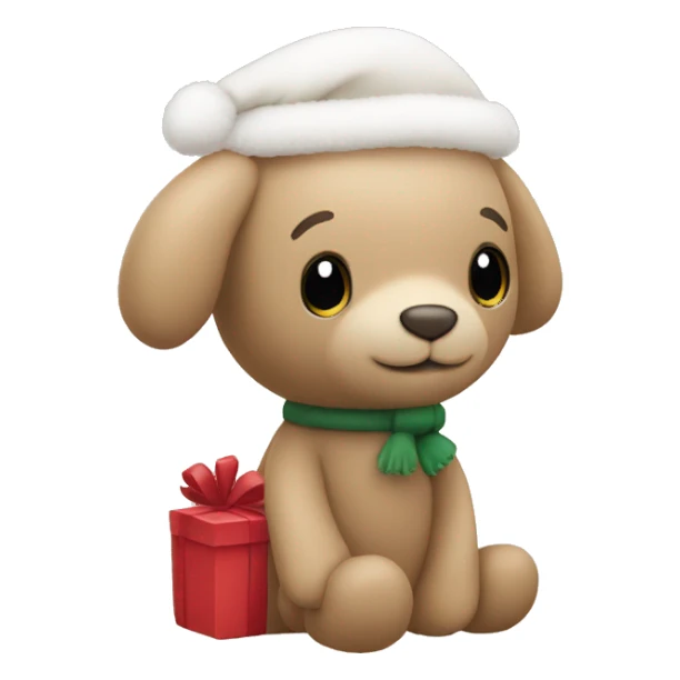 Jellycat Christmas sticker