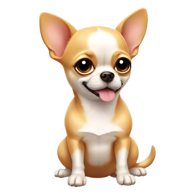Chubby Chihuahua  sticker