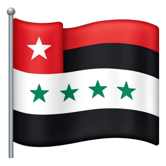 new Syria flag sticker