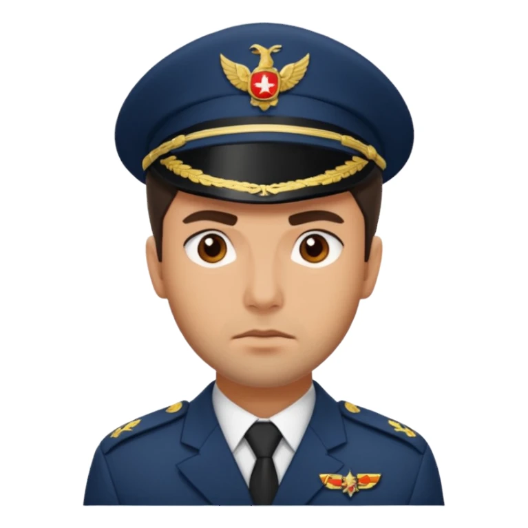 Asker Rütbelerin görünüşü sticker